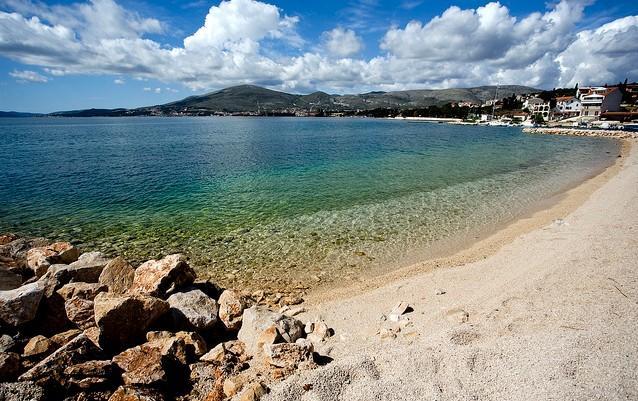 Appartamento Cozy Place On The Beach Traù Esterno foto